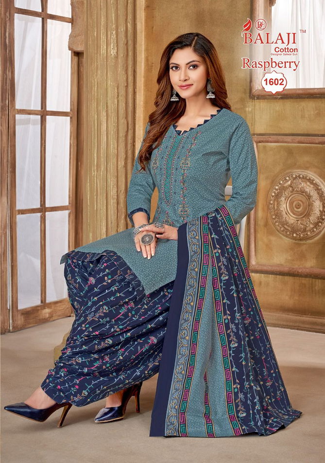 Raspberry Vol 16 By Balaji Printed Premium Cotton Dress Material Wholesale Shop In Surat